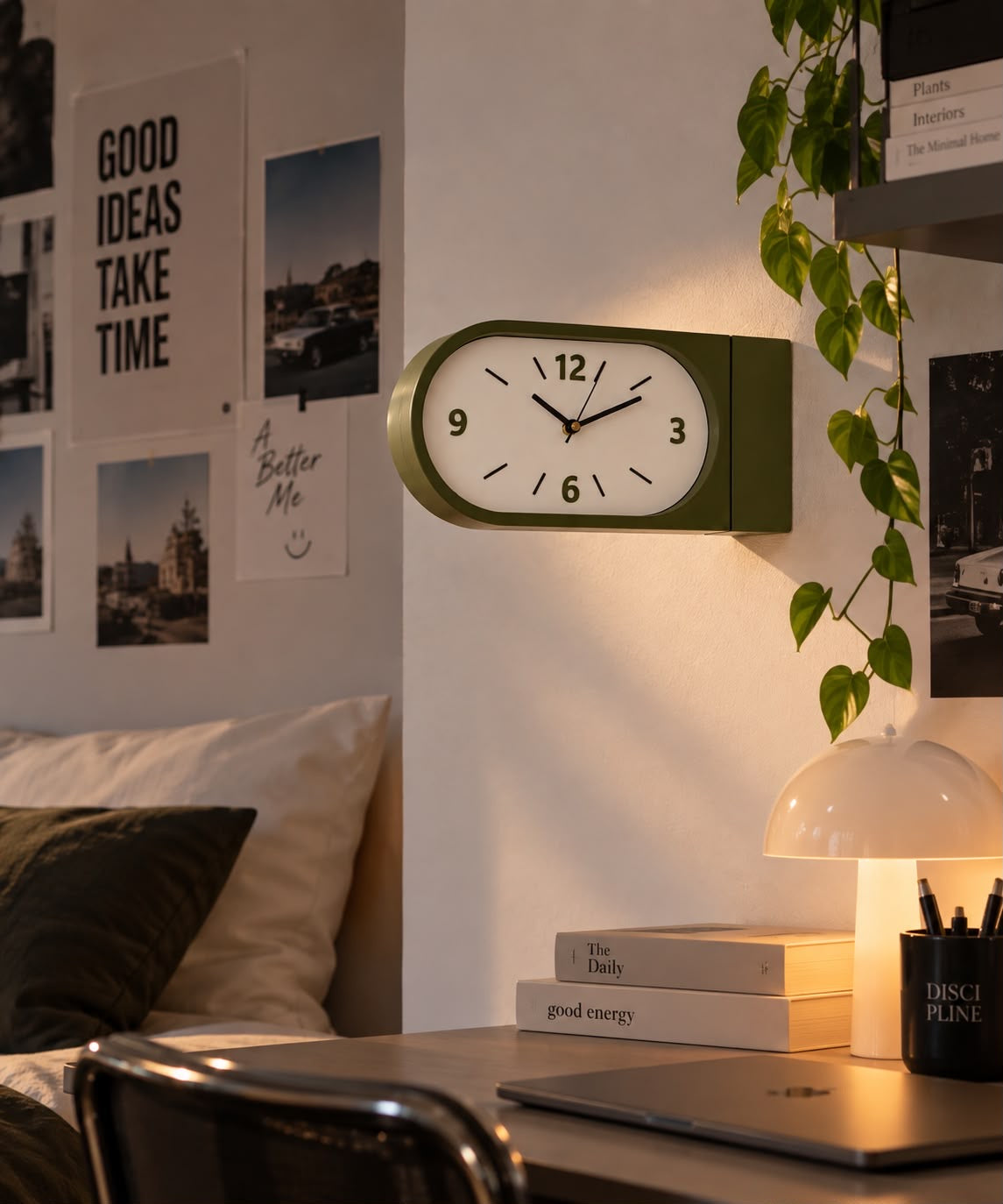 Perch Wall Clock